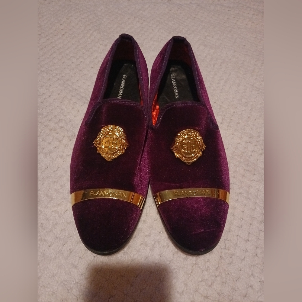 ElanRoman fashion men's loafers